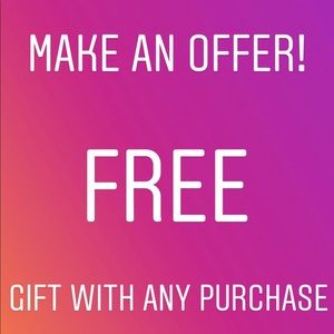 Free small gift with any purchase!